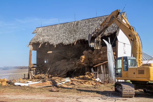 Barn Demolition in Leander