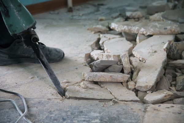 Concrete Slab Removal in Leander