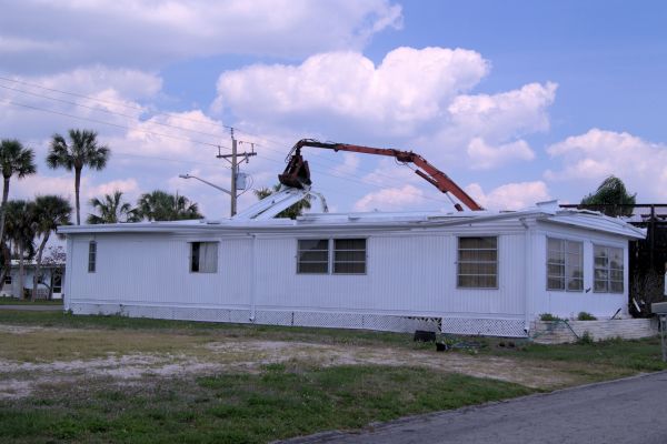 Mobile Home Demolition in Leander