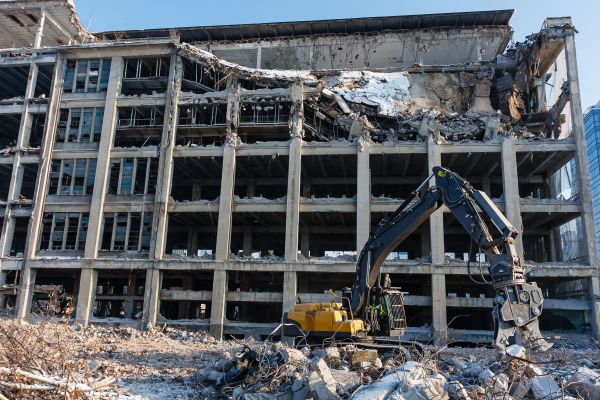 Commercial Building Demolition in Leander
