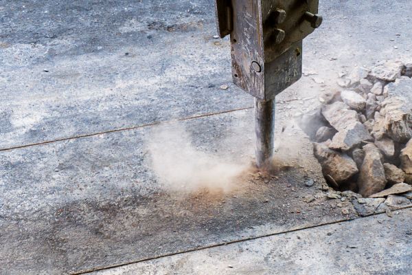 Concrete Patio Removal in Leander